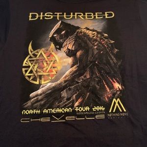 Size : L Disturbed Concert Tee 2016 North Am Tour